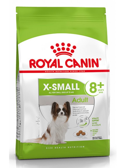 ROYAL CANIN XSMALL ADULT +8 1.5kg