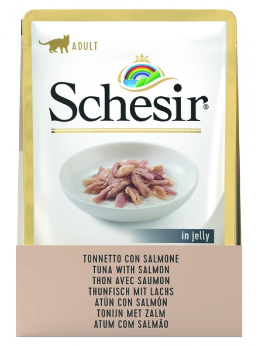 SCHESIR CAT POUCH ΜΕ ΤΟΝΟ & ΣΟΛΟΜΟ 85GR