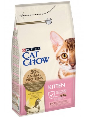 Cat Chow Kitten Κοτόπουλο 15KG