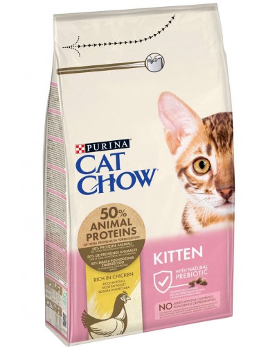 Cat Chow Kitten Κοτόπουλο 15KG