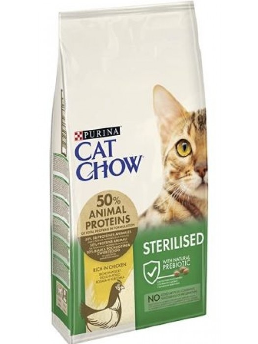 CAT CHOW STERILIZED ΓΑΛΟΠΟΥΛΑ 15KG