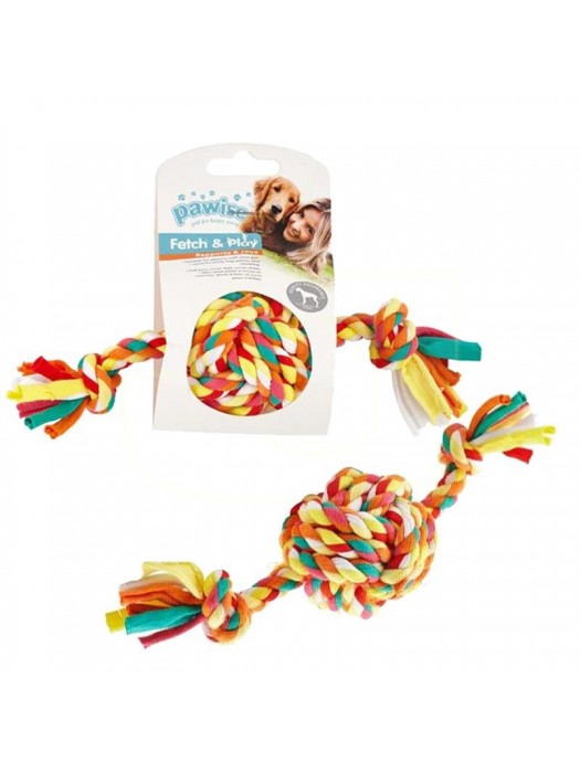 COLORFUL BRAIDED BALL 20CM