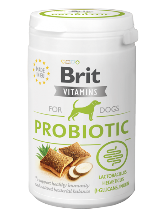 BRIT VITAMINS DOG PROBIOTIC 115TABS