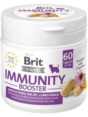 BRIT VITAMINS DOG  IMMUNITY BOOSTER 60TABS (Για υποστηριξη του ανοσοποιητικου συστηματος)