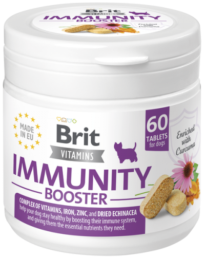 BRIT VITAMINS DOG  IMMUNITY BOOSTER 60TABS (Για υποστηριξη του ανοσοποιητικου συστηματος)