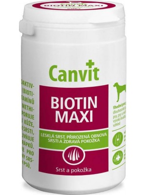 CANVIT BIOTIN DOG MAXI 150 ΔΙΣΚΙΑ (ΓΙΑ ΛΑΜΠΕΡΟ ΤΡΙΧΩΜΑ & ΥΓΙΕΣ ΔΕΡΜΑ ΜΕΓΑΛΟΣΩΜΩΝ ΣΚΥΛΩΝ)	