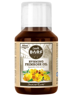 CANVIT BARF EVENING PRIMROSE OIL 100ML (Λαμπερο τριχωμα και υγιες δερμα)