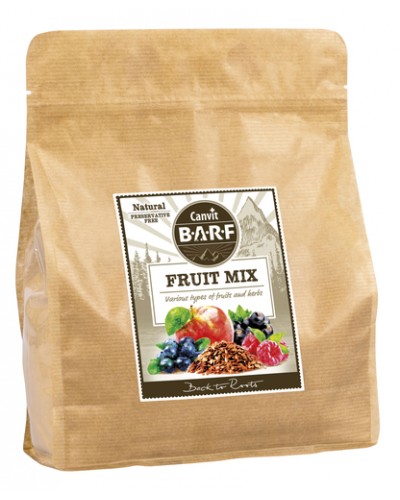 CANVIT BARF FRUIT MIX 800GR (Άριστη πέψη και ισορροπημένη διατροφή)