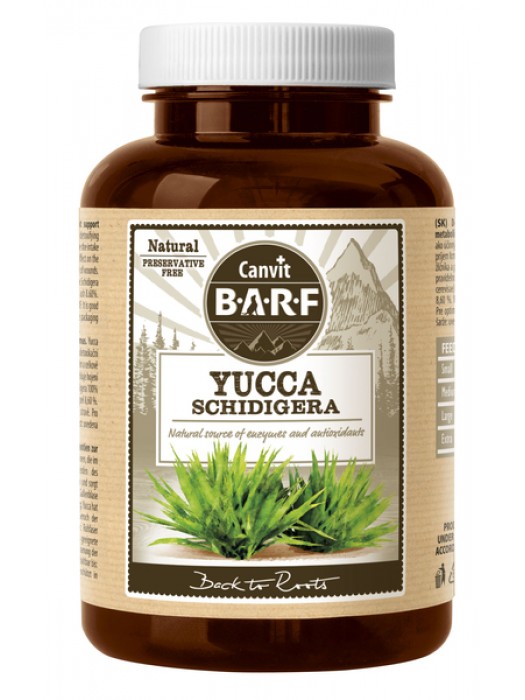 CANVIT BARF YUCCA SCIDIGERA 160GR (Ενίσχυση του μεταβολισμού και αποτοξίνωση του οργανισμού)