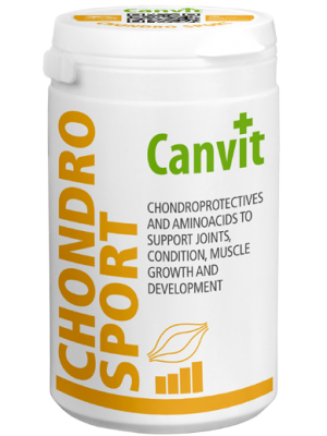 CANVIT CHONDRO SPORT DOG 230GR (Βιταμινες διπλης δρασης για την υγεια των αρθρωσεων & αποκατασταση σε σκυλους με υψηλες ενεργειακες απαιτησεις)