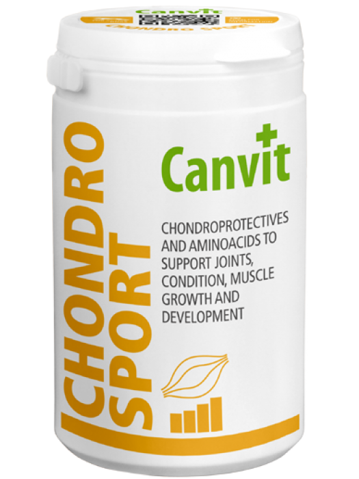 CANVIT CHONDRO SPORT DOG 230GR (Βιταμινες διπλης δρασης για την υγεια των αρθρωσεων & αποκατασταση σε σκυλους με υψηλες ενεργειακες απαιτησεις)