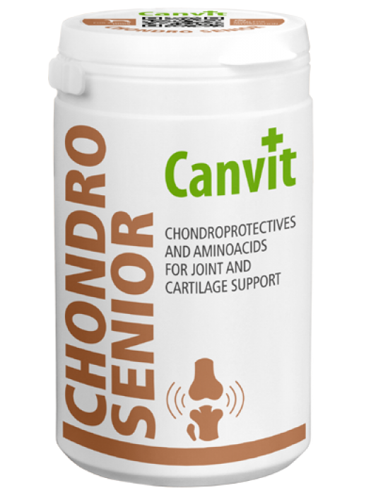 CANVIT CHONDRO SENIOR DOG 230GR (Βιταμινες διπλης δρασης για υποστηήριξη της υγειας των αρθρωσεων σε ηλικιωμενους σκυλους)