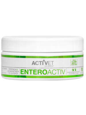 ACTIVET ENTEROACTIV 100GR (Σκονη για τη βελτιωση της γαστρεντερικης λειτουργιας)