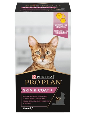 PROPLAN SKIN & COAT+ CAT (ΣΥΜΠΛΗΡΩΜΑ ΔΙΑΤΡΟΦΗΣ ΣΕ ΕΛΑΙΟ) 150ml	