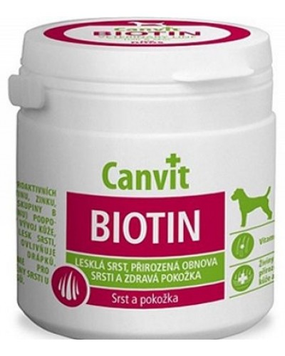 CANVIT BIOTIN DOG 210 ΔΙΣΚΙΑ (ΓΙΑ ΛΑΜΠΕΡΟ ΤΡΙΧΩΜΑ & ΥΓΙΕΣ ΔΕΡΜΑ)	