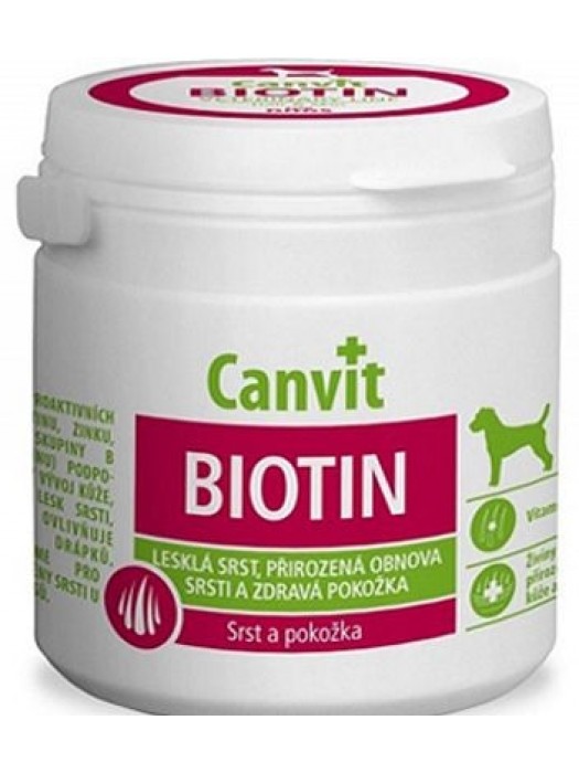 CANVIT BIOTIN DOG 90 ΔΙΣΚΙΑ (ΓΙΑ ΛΑΜΠΕΡΟ ΤΡΙΧΩΜΑ & ΥΓΙΕΣ ΔΕΡΜΑ)	