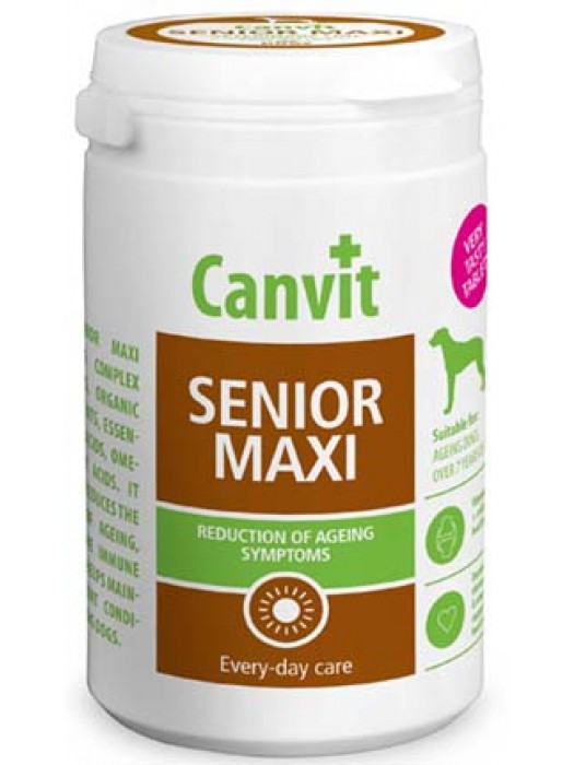 CANVIT SENIOR DOG MAXI 70TABS (ΜΕΙΩΣΗ ΣΥΜΠΤΩΜΑΤΩΝ ΓΗΡΑΝΣΗΣ ΓΙΑ ΜΕΓΑΛΟΣΩΜΟΥΣ ΣΚΥΛΟΥΣ)