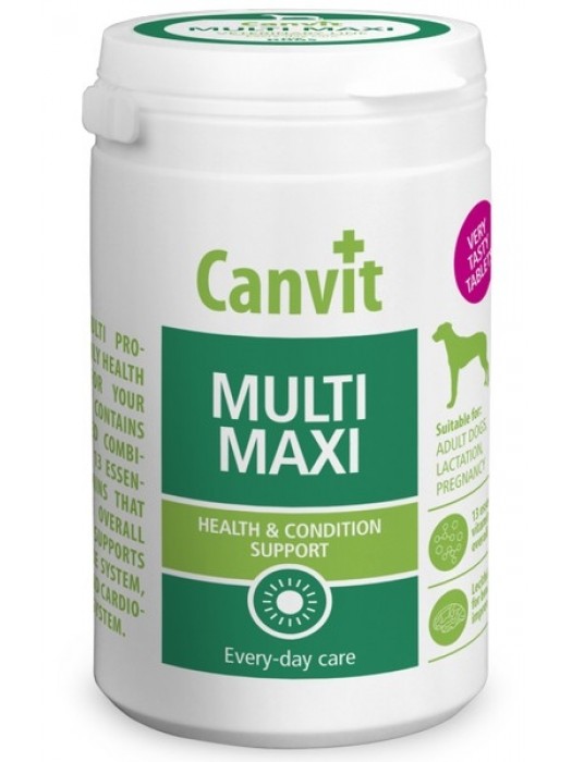 CANVIT MULTI DOG MAXI 70 ΔΙΣΚΙΑ (ΒΙΤΑΜΙΝΕΣ ΓΙΑ ΚΑΘΗΜΕΡΙΝΗ ΦΡΟΝΤΙΔΑ ΓΙΑ ΜΕΓΑΛΟΣΩΜΟΥΣ ΣΚΥΛΟΥΣ)